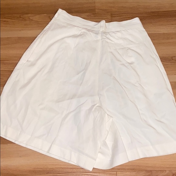 High Waisted White Shorts - Picture 6 of 7